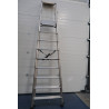 Escabeau Super Intensif TUBESCA Aluminium 9 Marches H404cm - 619-235 - NEUF