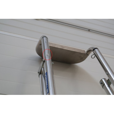 Escabeau Super Intensif TUBESCA Aluminium 9 Marches H404cm - 619-235