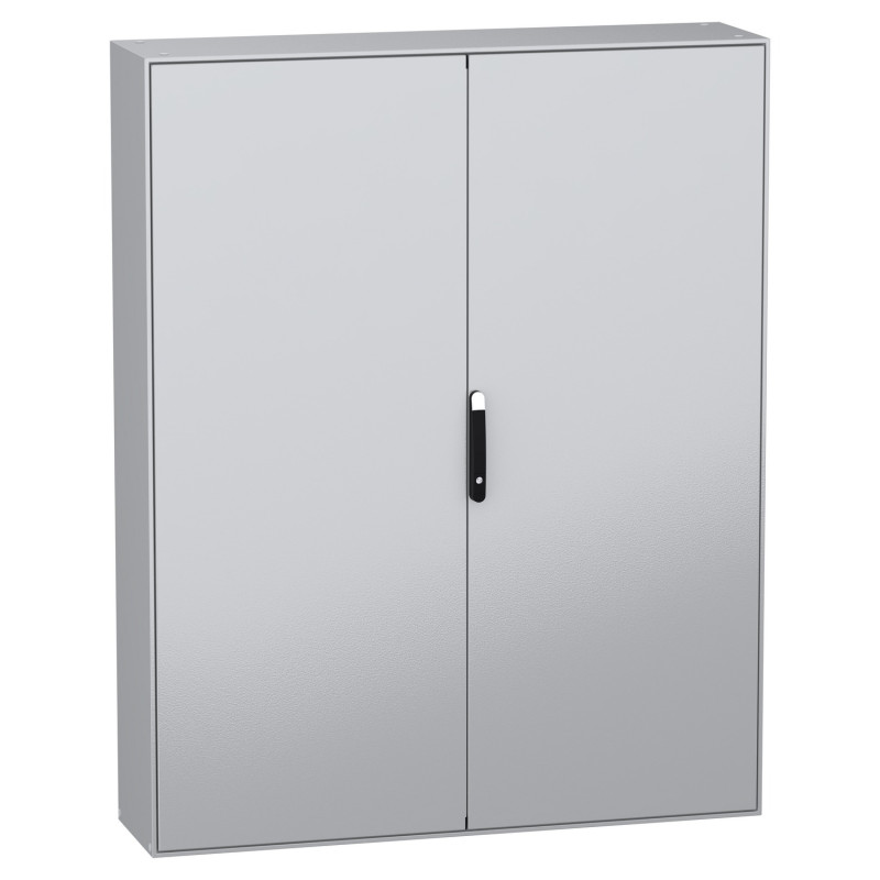 Armoire Monobloc Électrique SCHNEIDER PanelSet SM 2 Portes 200x160x40cm Gris - NSYSM2016402D - NEUVE Déclassée