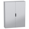 Armoire Monobloc Électrique SCHNEIDER PanelSet SM 2 Portes 200x160x40cm Gris - NSYSM2016402D - NEUVE Déclassée