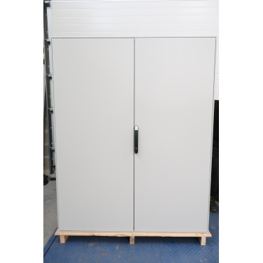 Armoire Monobloc Électrique SCHNEIDER PanelSet SM 2 Portes 200x160x40cm Gris - NSYSM2016402D