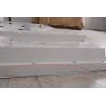 Vue latérale du radiateur électrique Atlantic Nirvana Néo 1500W avec léger défaut sur la bordure inférieure