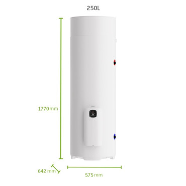 Chauffe-Eau Thermodynamique 250L SAUTER Takhini