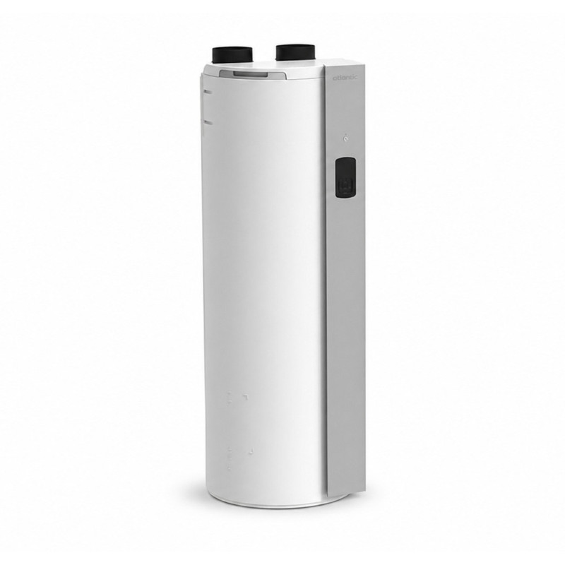 Vue de face du chauffe-eau thermodynamique Atlantic Aquacosy Evolution 185L