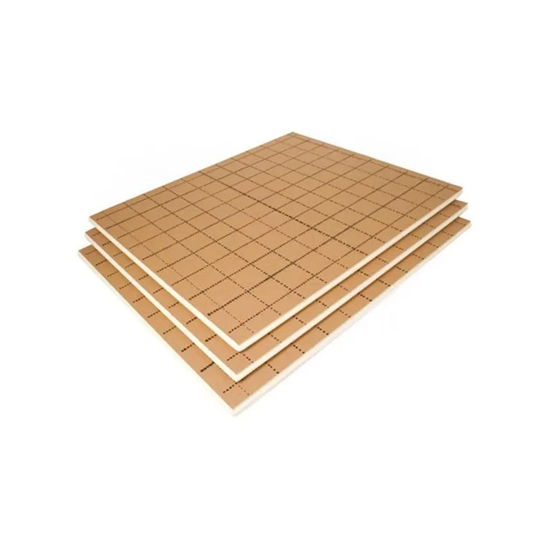 Lot de plaques isolantes REHAU Raupur Isol Plus R4,65 avec quadrillage de pose pour plancher chauffant