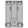 Éperon Charge Cylindrique sur Tablier STOCKMAN RPCQR2702800 Capacité 510kg pour Chariot Élévateur - EPG500A