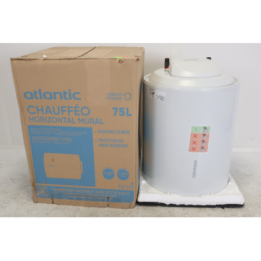 Chauffe-Eau Électrique 75L ATLANTIC Chaufféo Horizontal Monophasé - 025108