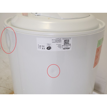 Chauffe-Eau Électrique 75L ATLANTIC Chaufféo Horizontal Mural Monophasé -