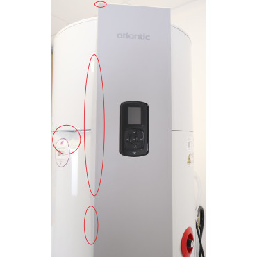 Chauffe-Eau Thermodynamique 240L ATLANTIC Calypso Connecté ACI Hybride Vertical Stable Monophasé - 286052 - NEUF Déclassé