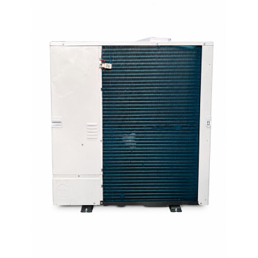 Unité extérieure de pompe à chaleur air/eau Mitsubishi Ecodan Power Inverter R32 PUZ-SWM100VAA 10 kW – vue arrière