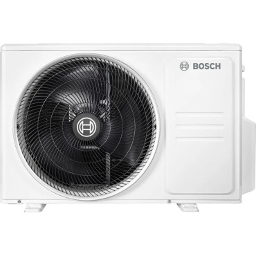 Vue de face de l’unité extérieure de climatisation réversible multisplit Bosch Climate 5000M 10,5 kW R32