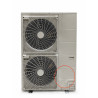 Unité extérieure de pompe à chaleur aérothermique 15 kW BOSCH Compress 3000 AWS ODU Split 11S – vue de face avec légère