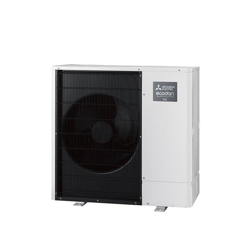 Unité Extérieure de Pompe à Chaleur Air/Eau 14kW MITSUBISHI Ecodan Zubadan Triphasé - PUZ-SHWM140YAA