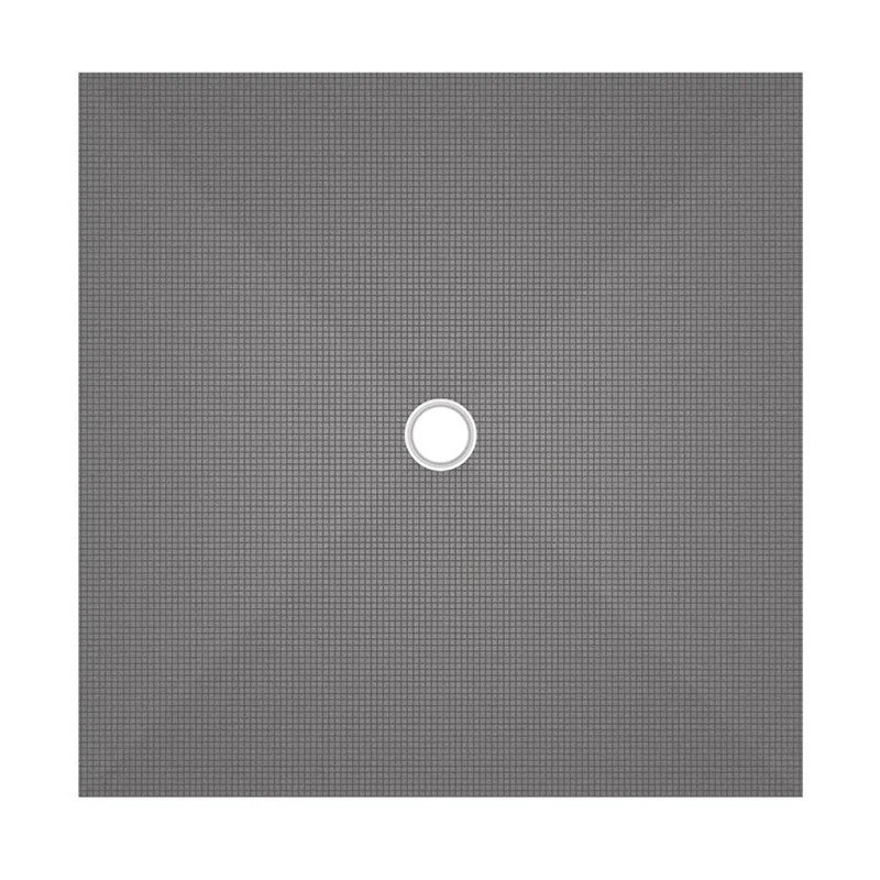 Receveur de Douche à Carreler 120x120cm WEDI Fundo Primo Écoulement Centré