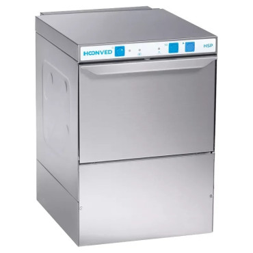 Lave Verres Lave-Vaisselle HOONVED Paniers 40x40cm Vidange Gravitaire - HSP40