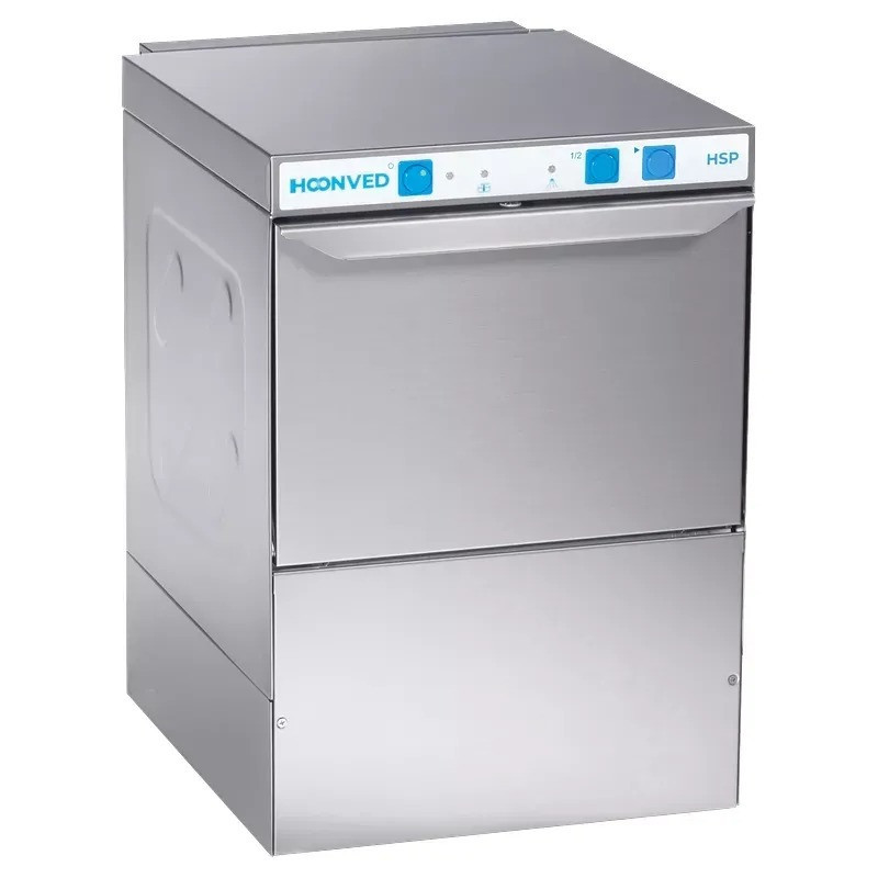 Lave Verres Lave-Vaisselle HOONVED Paniers 40x40cm Vidange Gravitaire - HSP40