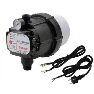Contrôleur Électronique de Pression pour Pompe 3L 12A VAREM Electrovarem Plus avec Manomètre - EV003363PL22MC01 - NEUF