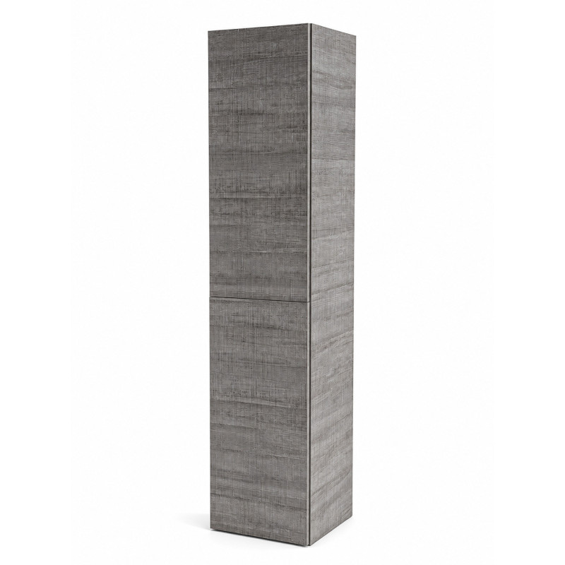 AQUANCE - Colonne Media 2 Portes Razor Gris - MEDIA26285