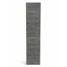 AQUANCE - Colonne Media 2 Portes Razor Gris - MEDIA26285