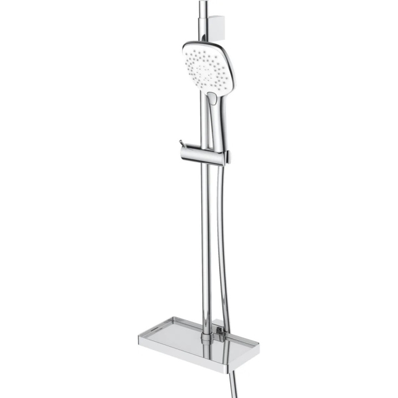Ensemble de Douche 3 Jets ALTERNA Séducta avec Douchette à Main, Barre et Flexible de Douche - 7246278