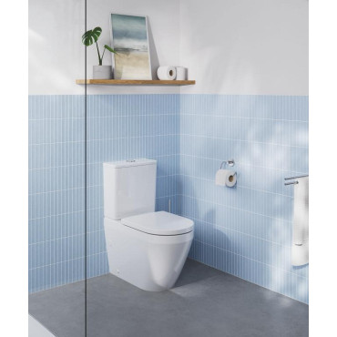 Abattant Toilette WC GROHE Euro Ceramic Blanc Alpin Frein de Chute - 102501SH00