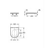 Abattant Toilette WC GROHE Euro Ceramic Blanc Softclose Frein de Chute - 102501SH00