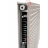 Radiateur Acier Eau Chaude 1935W H2200xL500mm ALTECH Type 21 Pas Cher