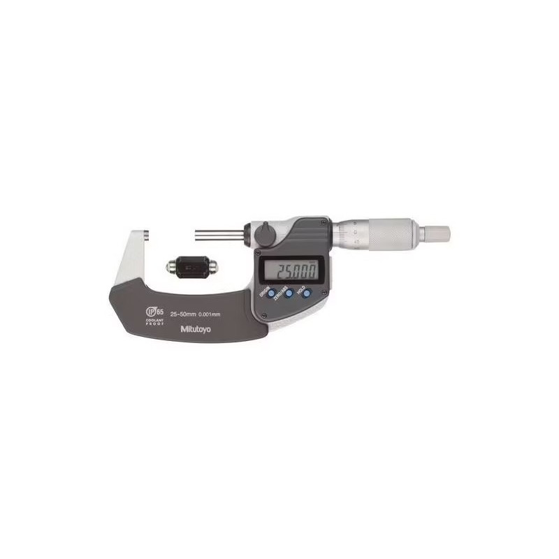 Micromètre Digital 25-50mm IP65 MITUTOYO Mesure de Distance Gris - 293-231-30 - NEUF