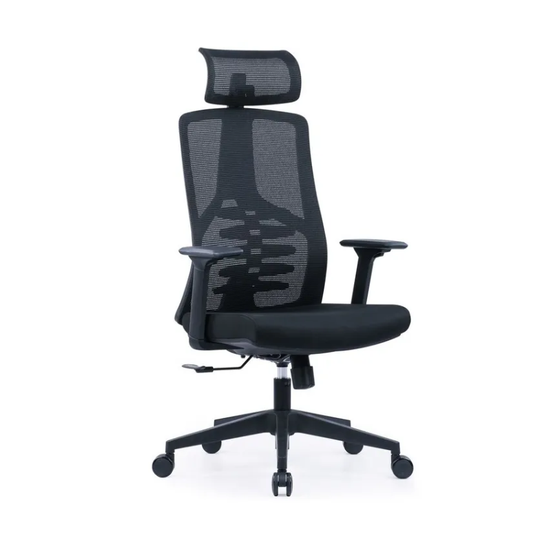 Siège Fauteuil de Bureau Ergonomique MTI 380X Soutien Lombaire Avancé Noir - MTGA380X-700