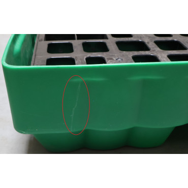 Palette de Rétention 150L Type MXS 007 Vert - AB40214 - NEUVE