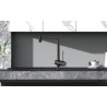 Mitigeur Évier O'DESIGN Drakar Laiton Noir Mat - DRAKAR17-NM
