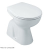 Cuvette WC sur Pied ROCA Polo Sortie Horizontale Alimentation Indépendante Blanche Céramique - WM822012Z0 - NEUVE