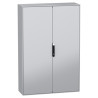 Armoire Monobloc Électrique SCHNEIDER ELECTRIC Panelset SM 2 Portes 180x120x40cm Gris - NSYSM1812402D - NEUVE Déclassée