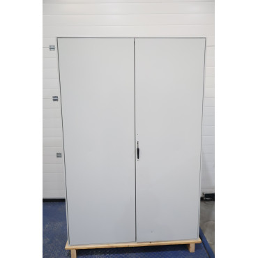 Armoire Monobloc Électrique SCHNEIDER ELECTRIC Panelset SM 2 Portes 180x120x40cm Gris - NSYSM1812402D - NEUVE