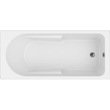 Baignoire Rectangulaire Acrylique 160x75cm ALTERNA Concerto 3 Blanc - 6875618 - NEUVE Déclassée