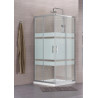 ALTERNA - Paroi Douche Angle Concerto 80x195 - 3330200