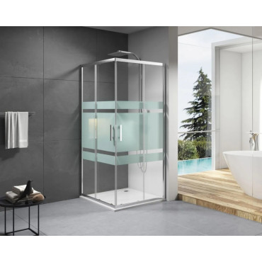 ALTERNA - Paroi Douche Angle Concerto 80x195 - 3330200