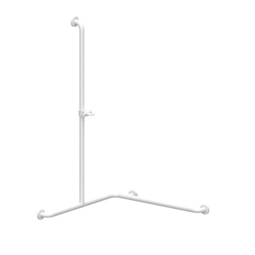 NORMBAU - Main Courante Eco Care 90° Gauche Blanc 1486375019