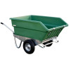 Brouette à Fumier 450L LA GÉE Basculante Équestre Vert - NEUVE Déclassée