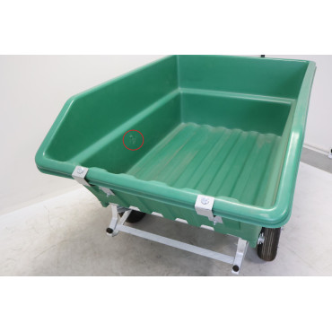 Brouette à Fumier 450L LA GÉE Basculante Équestre Déclassée