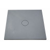 Receveur de Douche Extra-Plat 90x90x3cm O'DESIGN Iro Solidstone Gris Basalte - IRO90X90GB - NEUF