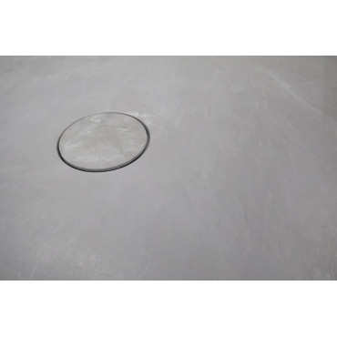 Receveur de Douche Extra-Plat 120x80x3cm O'DESIGN Iro Solidstone Tonka Gris