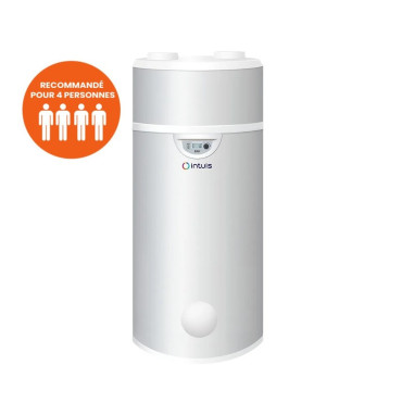 INTUIS - Chauffe-Eau Thermodynamique 200L Edel AIR - 353420