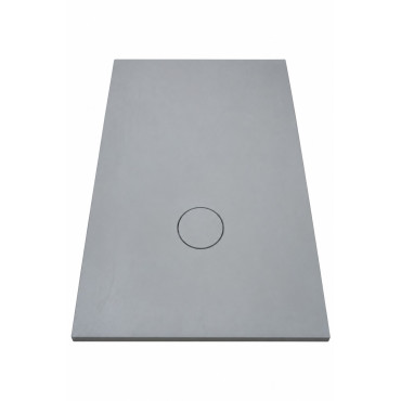 Receveur de Douche Extra-Plat 120x80x3cm O'DESIGN Iro Solidstone Gris Basalte - IRO120X80GB - NEUF