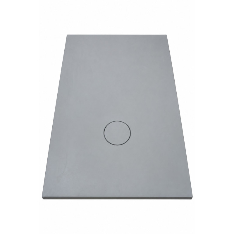 Receveur de Douche Extra-Plat 120x80x3cm O'DESIGN Iro Solidstone Gris Basalte - IRO120X80GB - NEUF