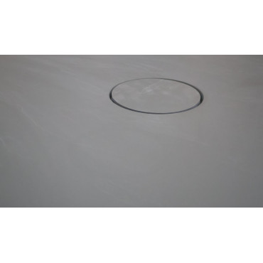Receveur de Douche Extra-Plat 120x80x3cm O'DESIGN Iro Solidstone Gris Basalte