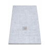 Receveur de Douche Extra-Plat 120x90x3cm O'DESIGN Alicante Solidstone Ciment Texturé Gris - ALICANTE120x90CT - NEUF