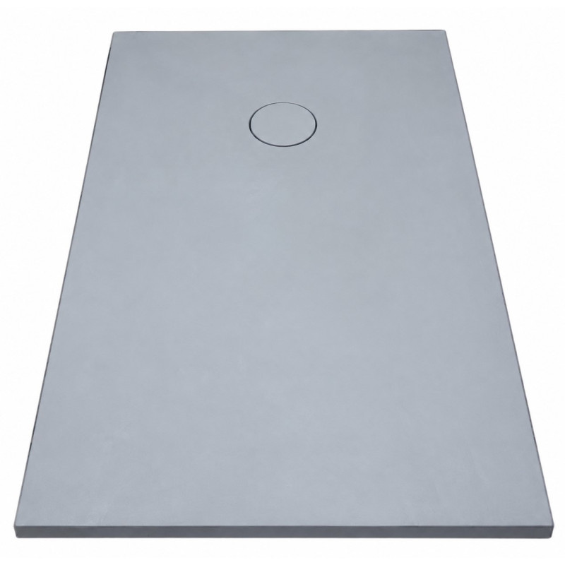 Receveur de Douche Extra-Plat 140x90x3cm O'DESIGN Iro Solidstone Gris Basalte - IRO140x90GB - NEUF