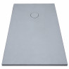 Receveur de Douche Extra-Plat 140x90x3cm O'DESIGN Iro Solidstone Gris Basalte - IRO140x90GB - NEUF