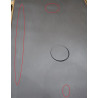 Receveur de Douche Extra-Plat 140x90x3cm O'DESIGN Iro Solidstone Tonka Gris